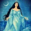 Retrato sagrado de Mãe Iemanjá